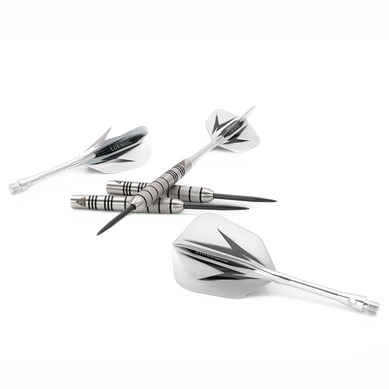 CUESOUL 28 Grams Tungsten Steel Tip Darts Set 95% Tungsten with Luxury Case - Image 4